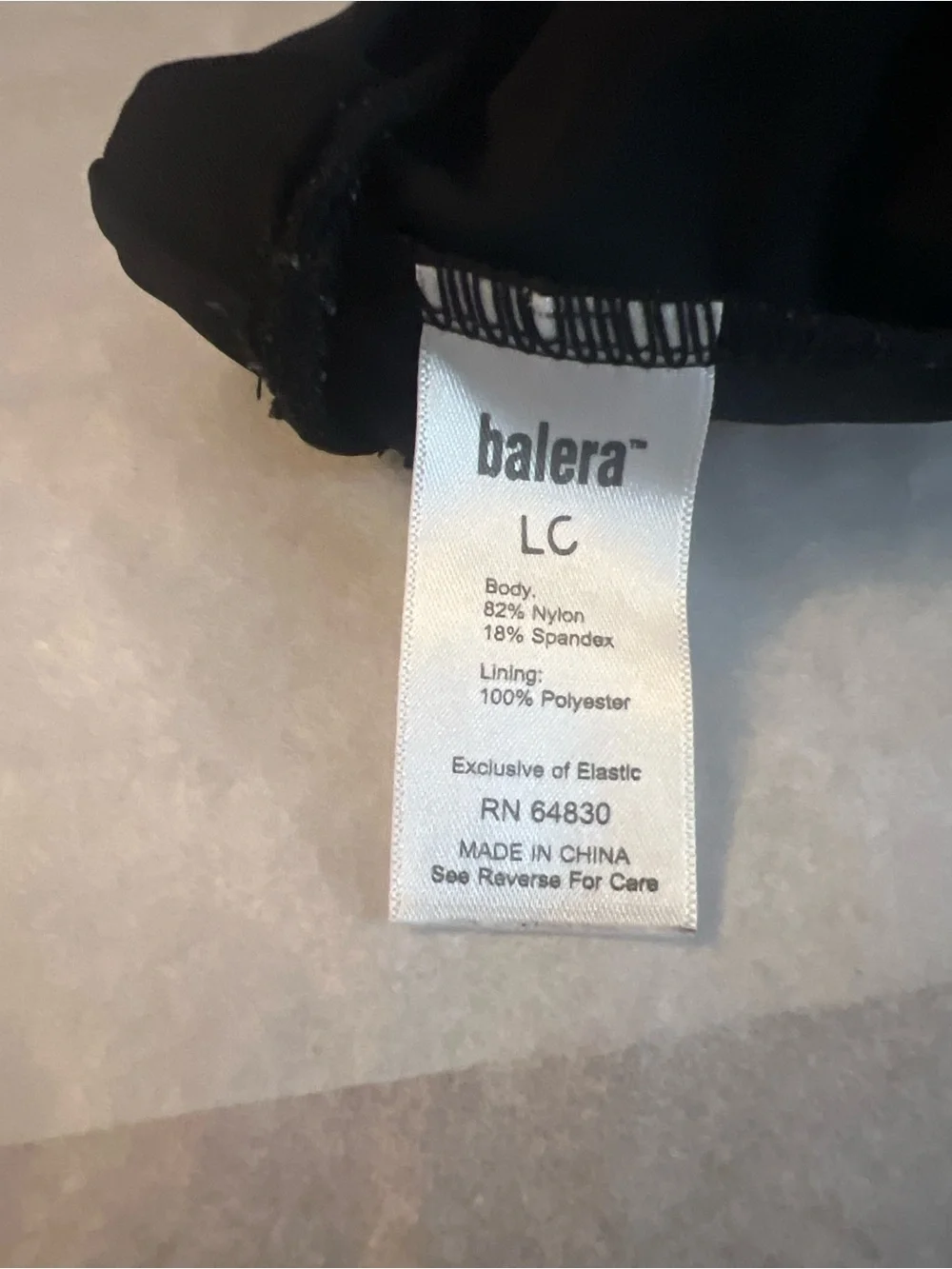 balera black halter